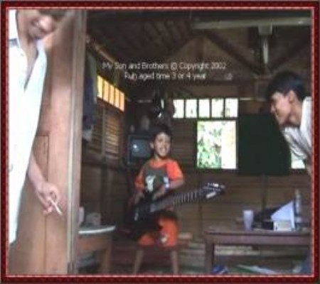 My brothers Almi, Aldra and My son Ruh