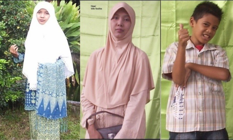 My wife Nila and My son Ruh